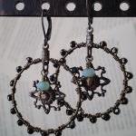 Verdigris Hoops