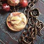 Ruby Bird Necklace