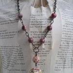 Ruby Bird Necklace