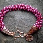 Hot Pink Copper and Pearl B..