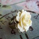 Cabbage Rose Ring