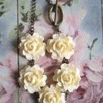 Cabbage Rose Bracelet